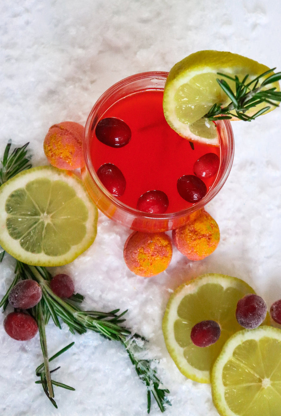 BOMBE BRILLANTE LIMONADE CANNEBERGE