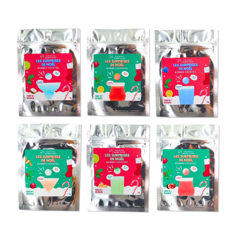 SURPRISES DE NOËL (Emballés individuellement, idéal pour garnir une chaussette de Noël)