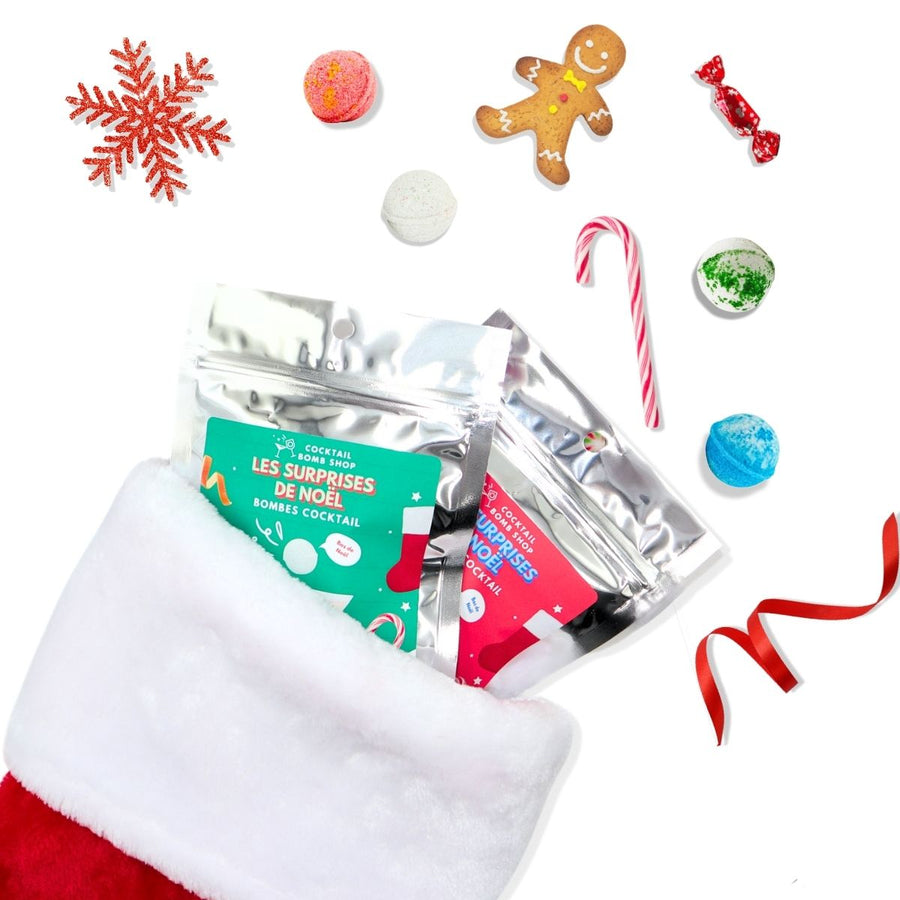 SURPRISES DE NOËL (Emballés individuellement, idéal pour garnir une chaussette de Noël)